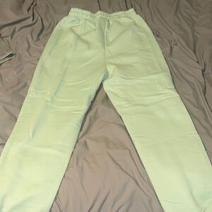 Mint Green Jogger Pants
